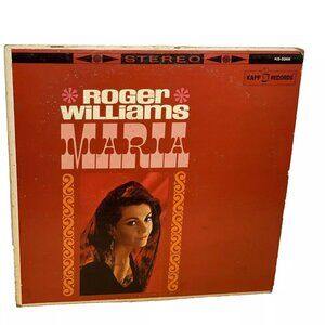 Roger Williams Maria (Vinyl, 1962) Kapp KS-3266 Good LP Record Album